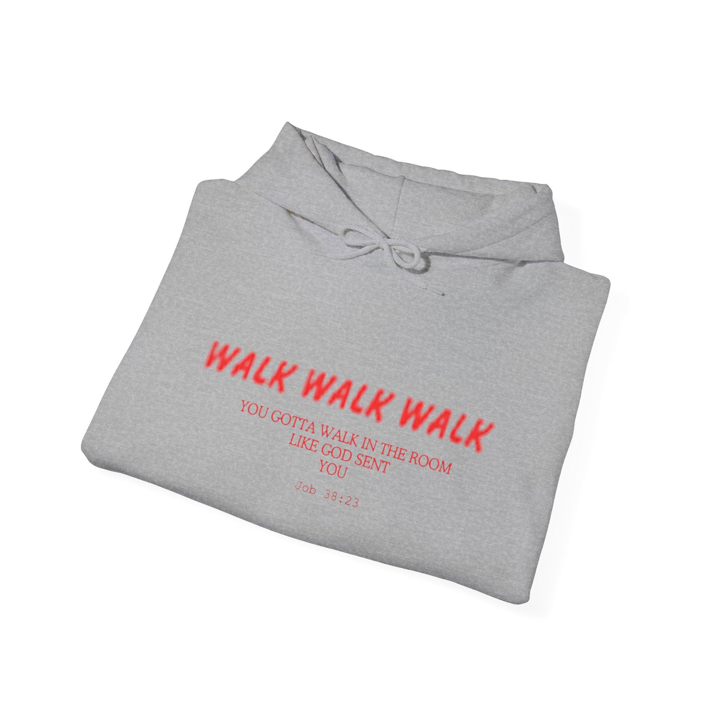 Unisex Walk Walk Walk Hooded Sweatshirt - Temple Of Power