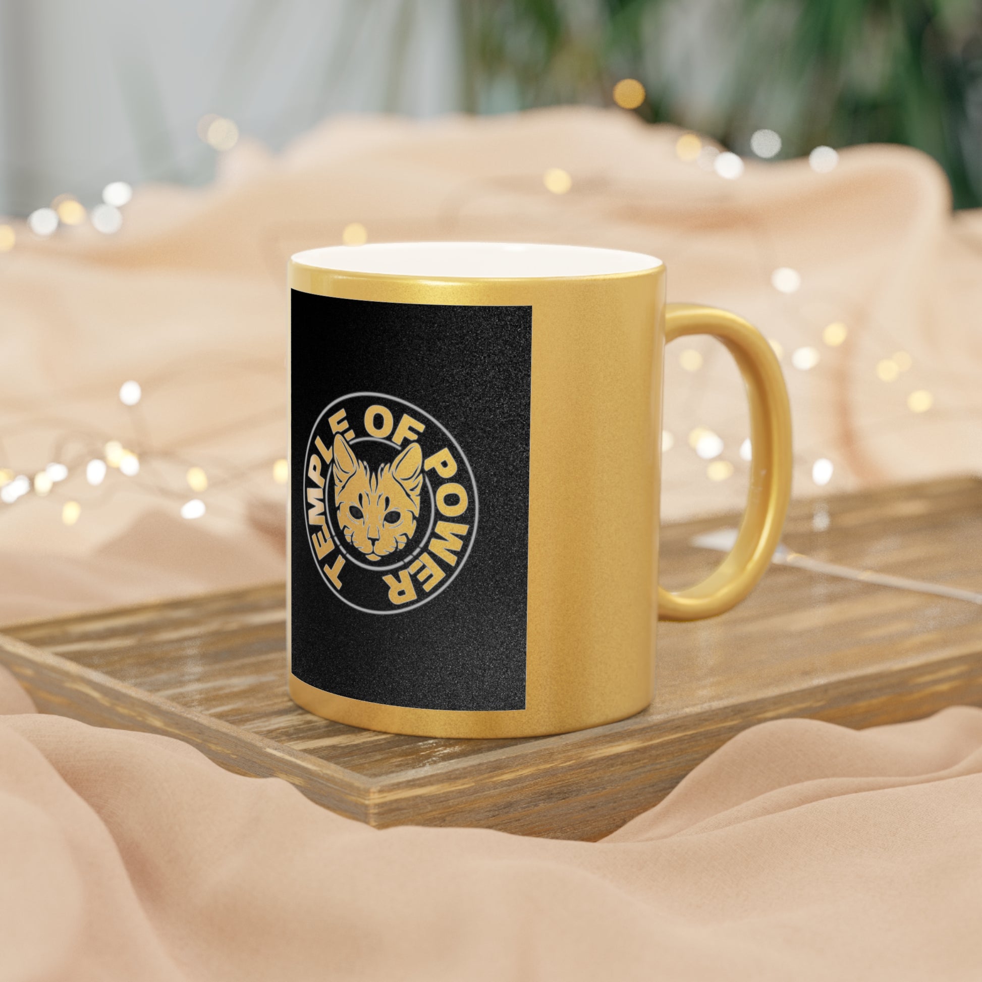 Metallic Mug (Silver\Gold) - Temple Of Power