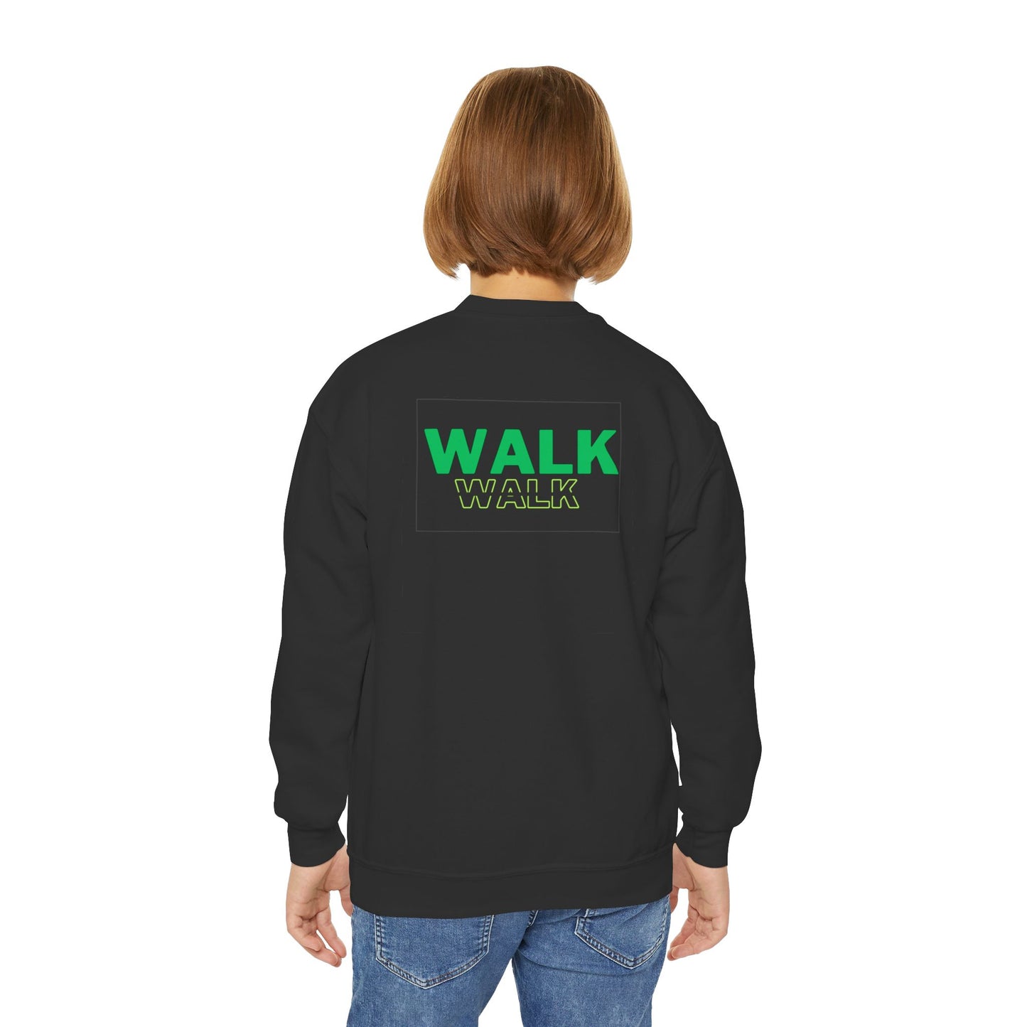 Youth Crewneck Sweatshirt – "Syrian Royalty" Pageant Princess Graphic