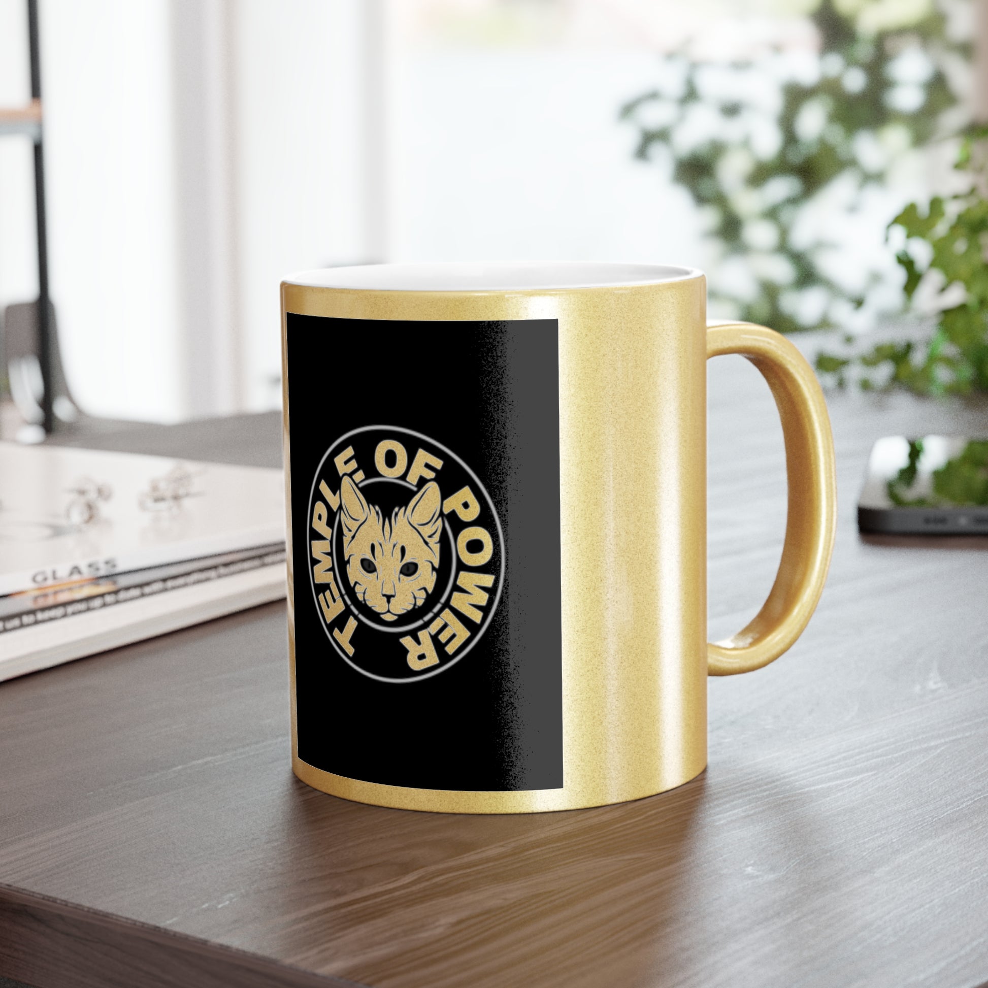 Metallic Mug (Silver\Gold) - Temple Of Power