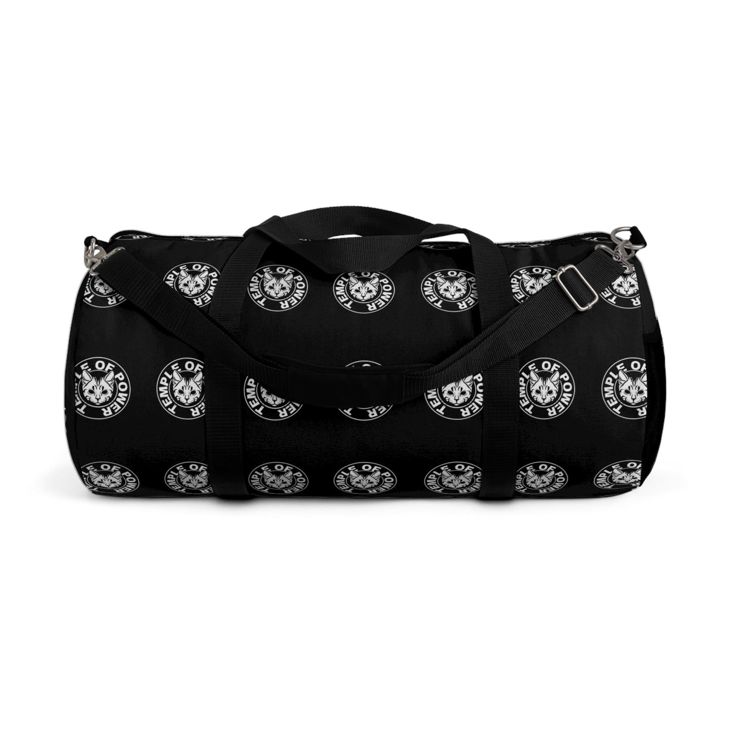 TOP BLACK Duffel Bag - Temple Of Power