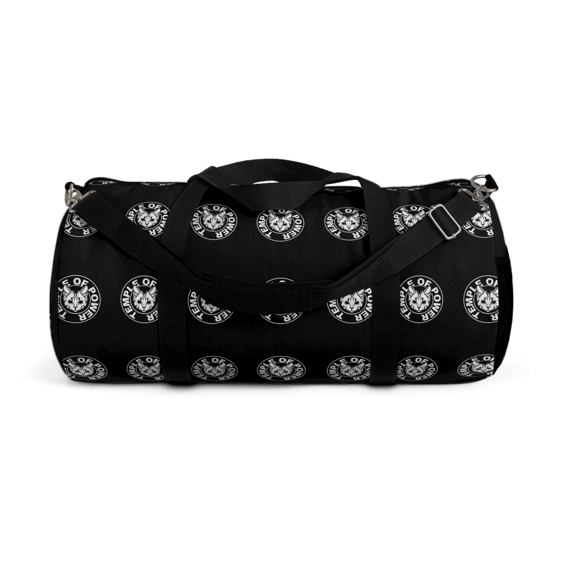 TOP BLACK Duffel Bag - Temple Of Power