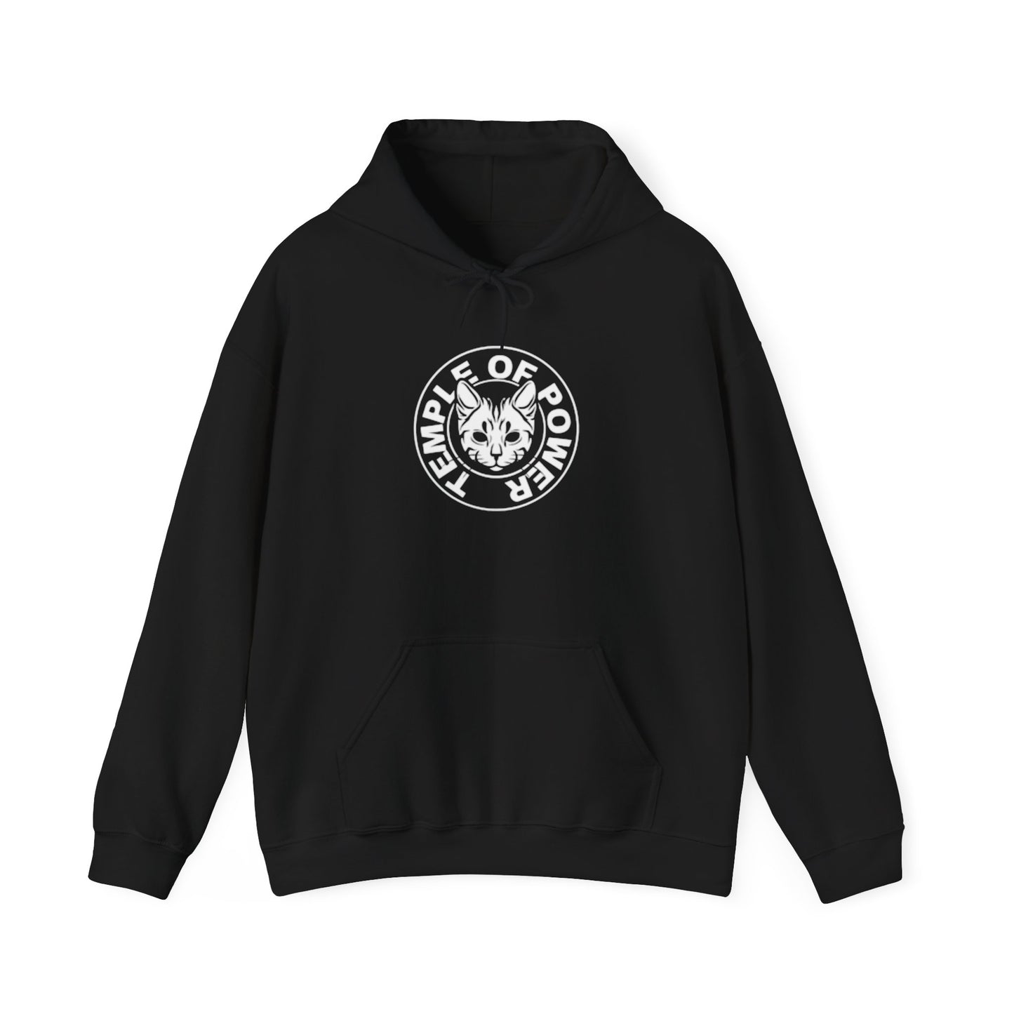 Temple of Power Unisex Heavy Blend Hoodie, Cozy Sweatshirt. - Temple Of Power