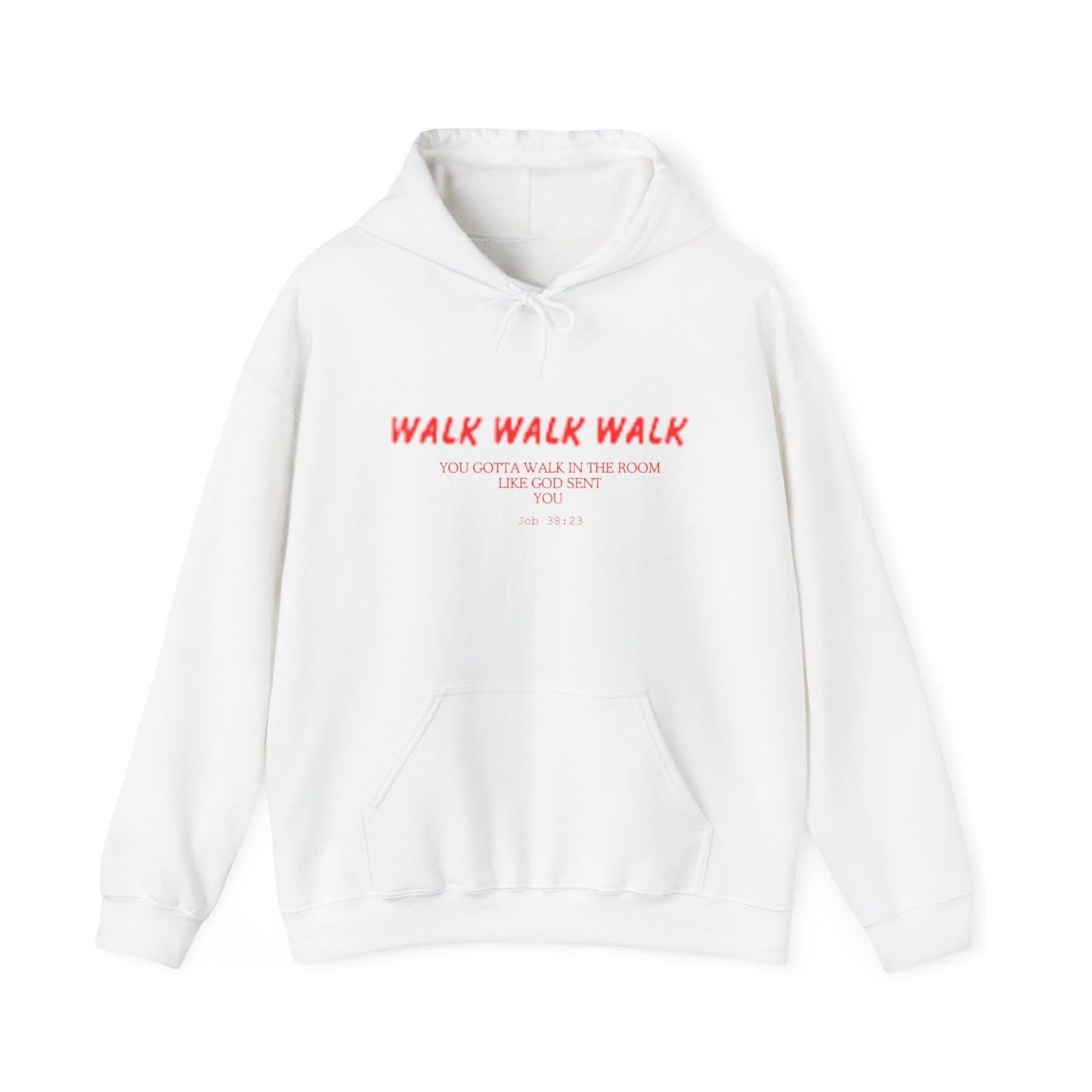 Unisex Walk Walk Walk Hooded Sweatshirt - Temple Of Power
