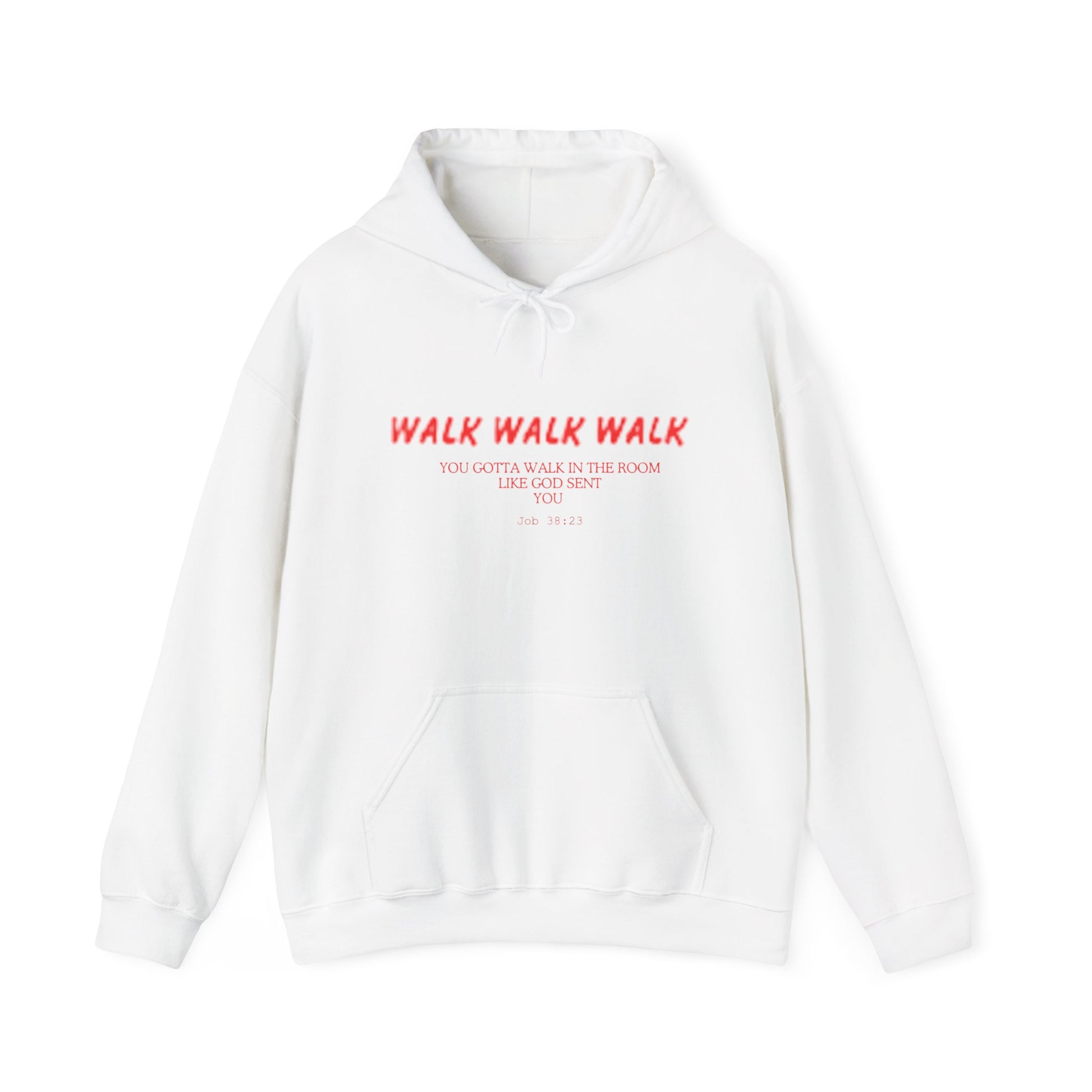 Unisex Walk Walk Walk Hooded Sweatshirt - Temple Of Power