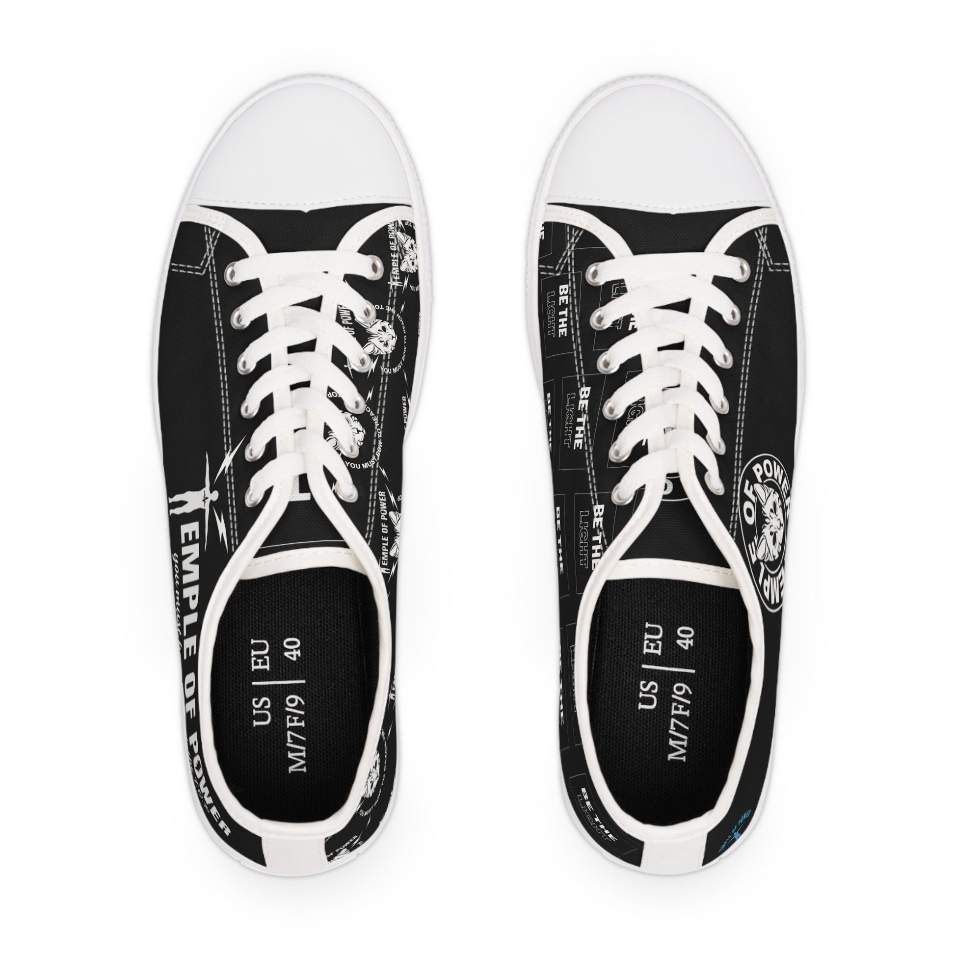 Women's Low Top Sneakers - Temple Of Power