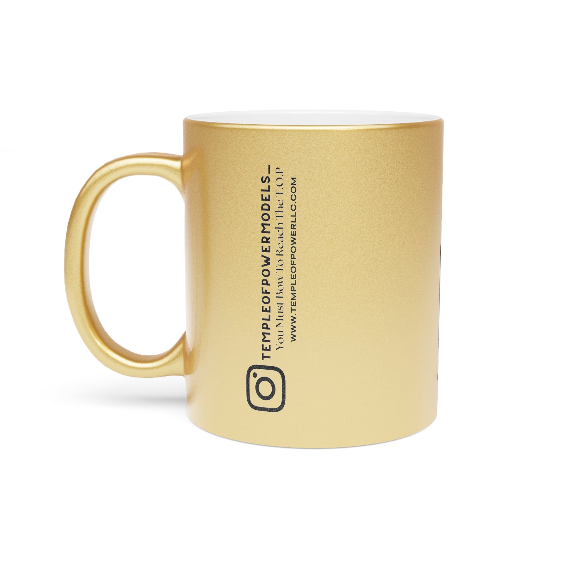 Metallic Mug (Silver\Gold) - Temple Of Power