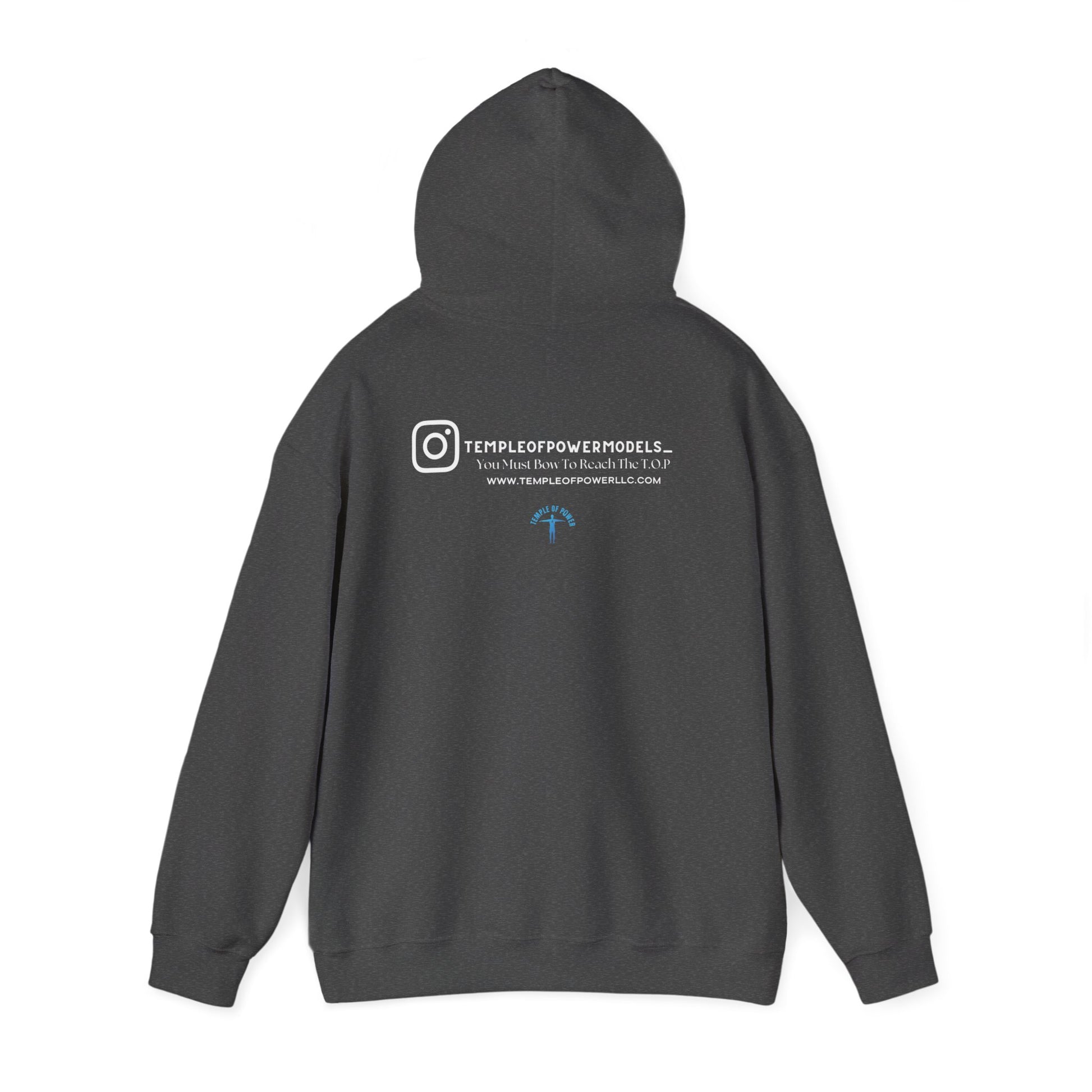 Temple of Power Unisex Heavy Blend Hoodie, Cozy Sweatshirt. - Temple Of Power