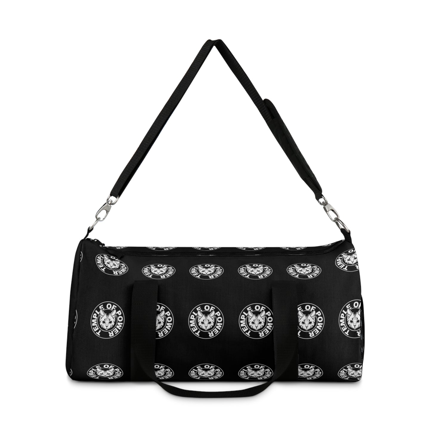 TOP BLACK Duffel Bag - Temple Of Power
