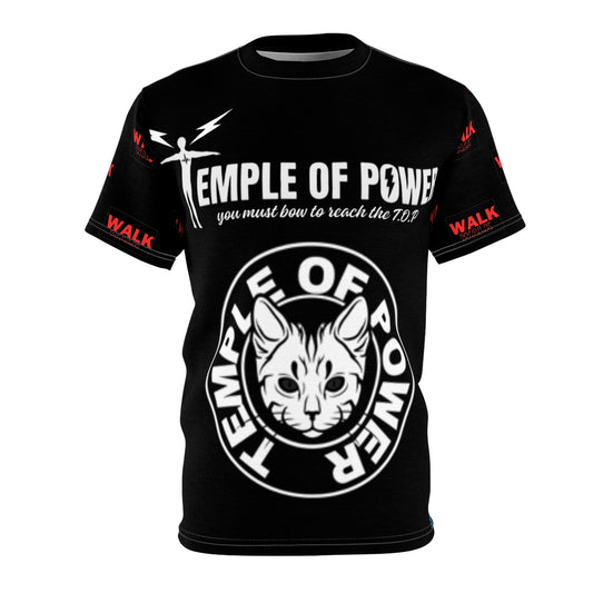 Red Walk Shirt Unisex Cut & Sew Tee - Temple Of Power