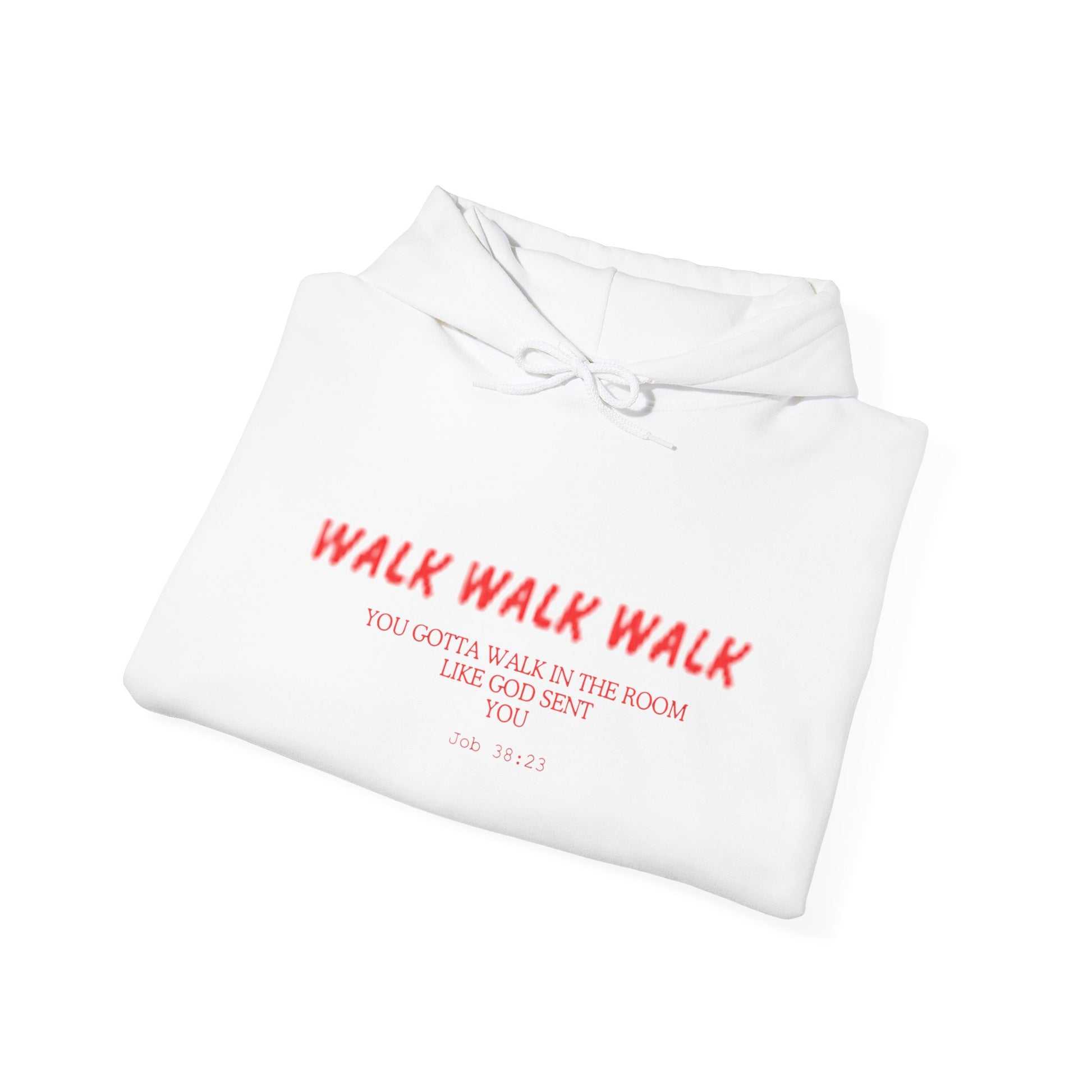 Unisex Walk Walk Walk Hooded Sweatshirt - Temple Of Power